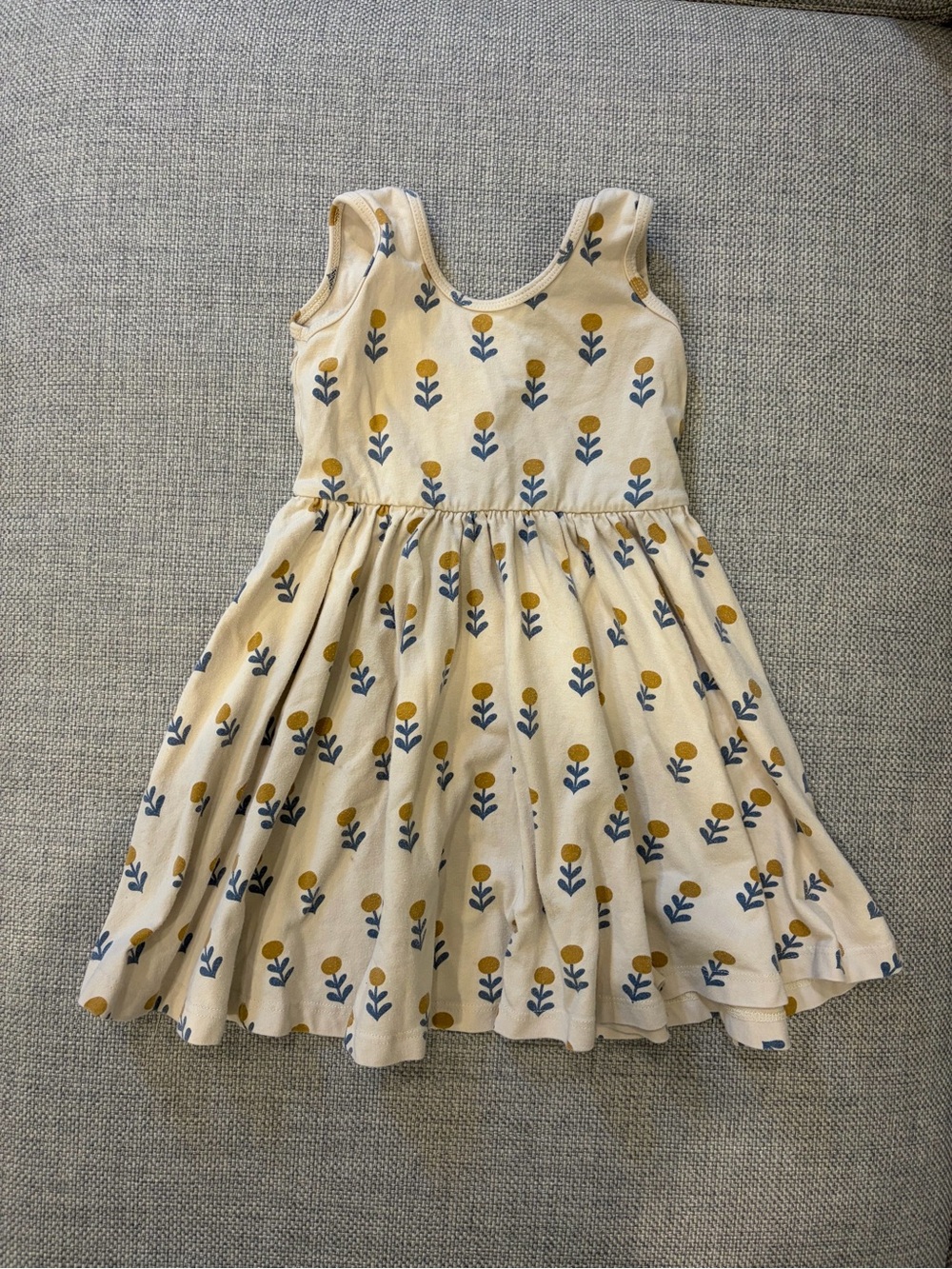 Alice + Ames Tank Ballet Dress in Marigold, 3T